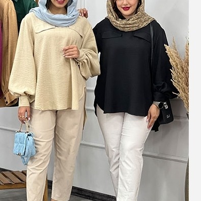 مانتو شومیزی تابستانی جلوبسته